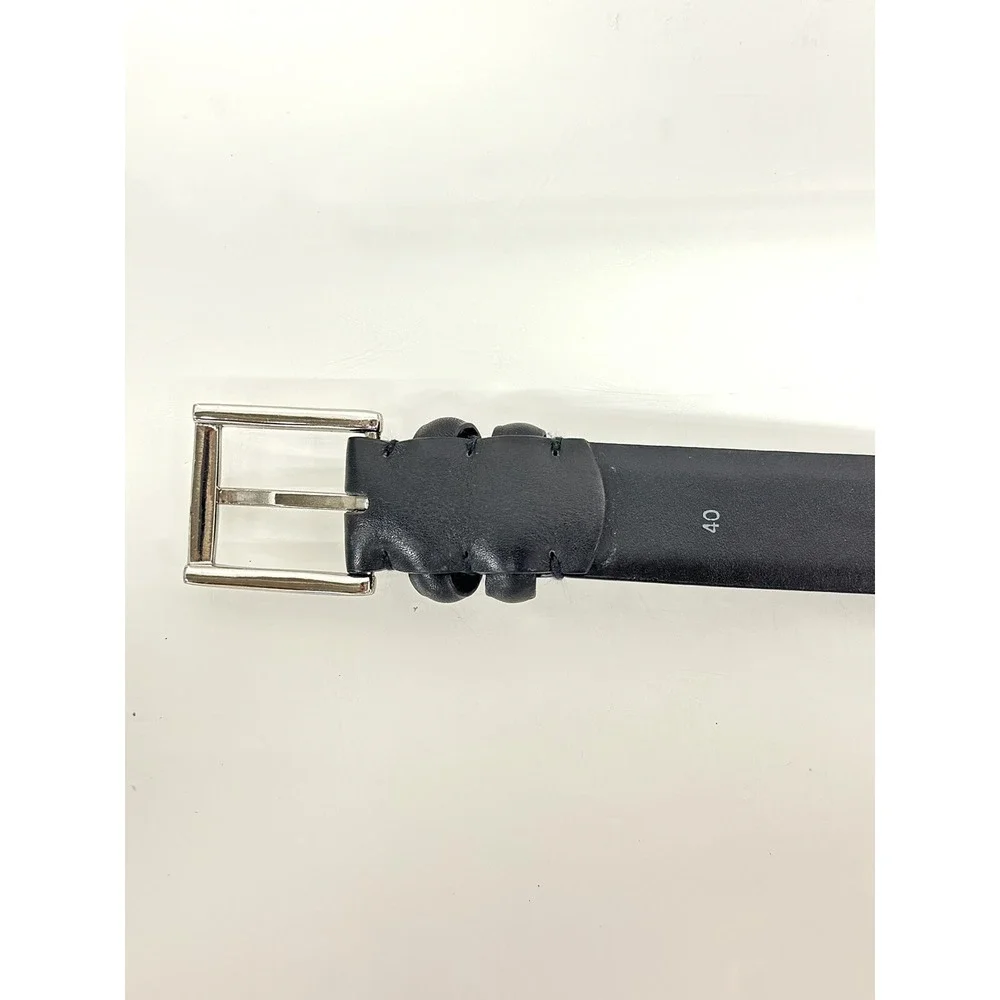 Leather Belt for Men Classic Elegance with a Modern Size 40 Hand-made in China